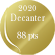 Decanter 2020 quatre temps 88 sur 100
